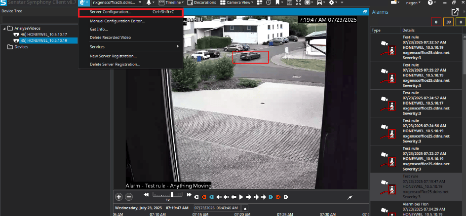 Senstar Symphony Client